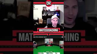 Кадр из ролика «Kad jāņem, tad jāņem! "EZ" by Matīss #poker #optibet #kopokerlv»