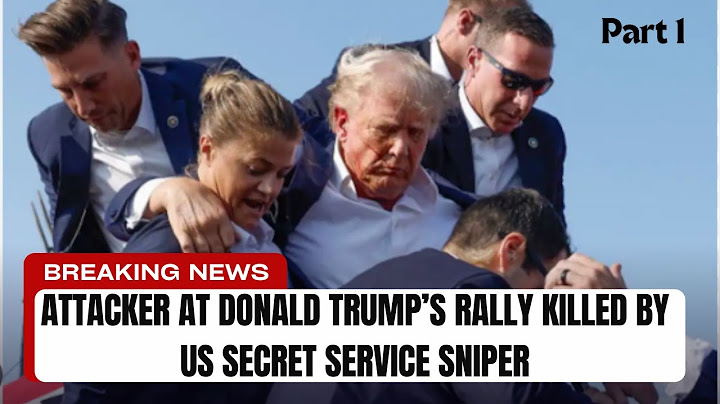 Attacker at Donald Trump’s rally killed by US Secret Service sniper | EveryDay Breaking News