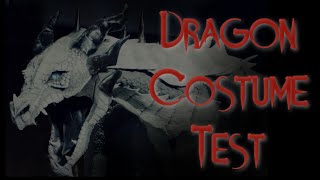 Skyrim Frost Dragon Costume Test