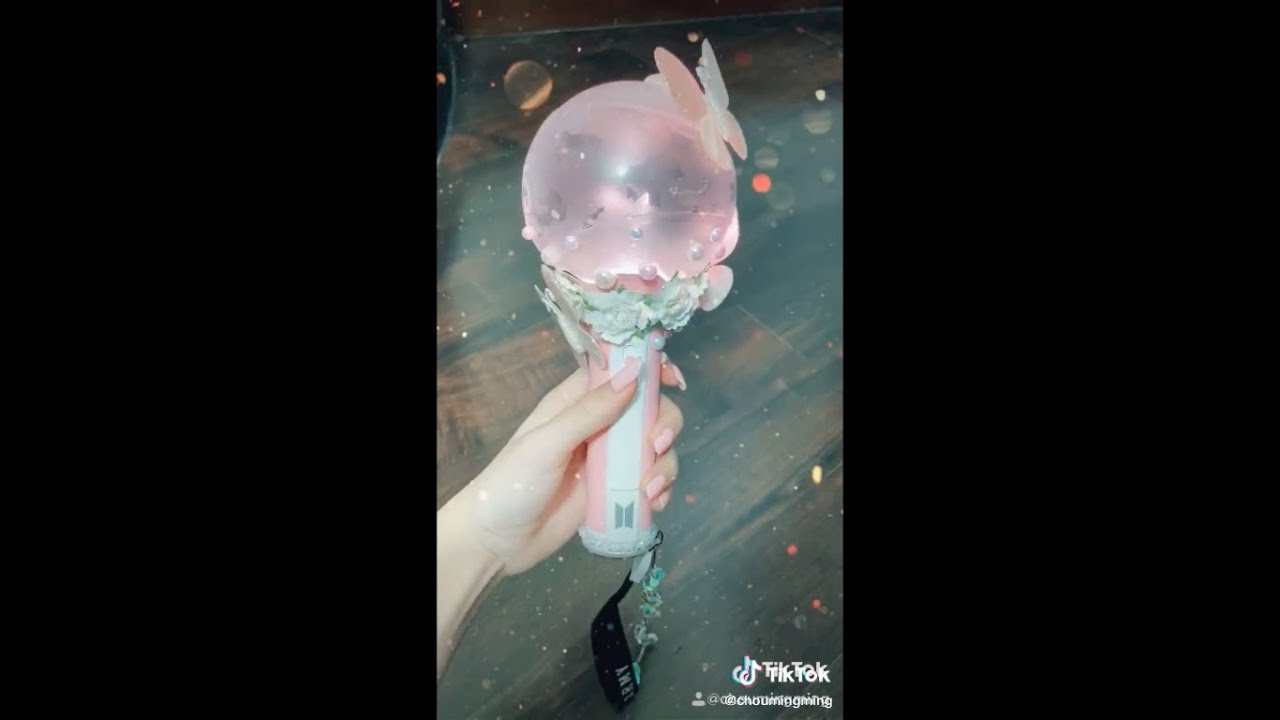 Kpop tik toks lightstick customizing