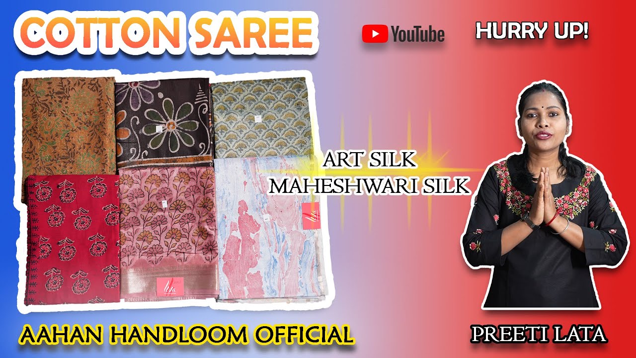 New Arrival of*cottton saree & Silk sarees*multani, ajrakh hand block ...