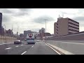 Driving through Osaka, Japan: Hanshin Expressway → Umeda → Namba