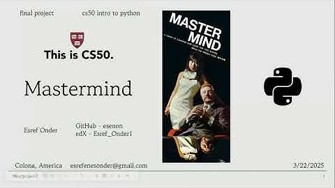 cs50 python final - mastermind.py
