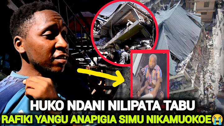 SIMULIZI ya aliyefunikwa na KIFUSI BAADA YA KUTOKA/MULE ndani niliomba MUNGU MBAKA NIKATOKA