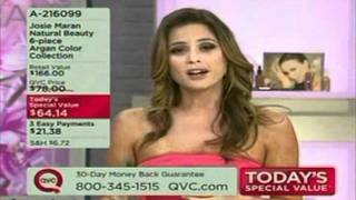 Josie Maran's Parents Cover featured on QVC July 29