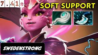 Swedenstrong Dark Willow Soft Support - Dota 2 New Patch 7.41e Pro Player Full gameplay screenshot 3