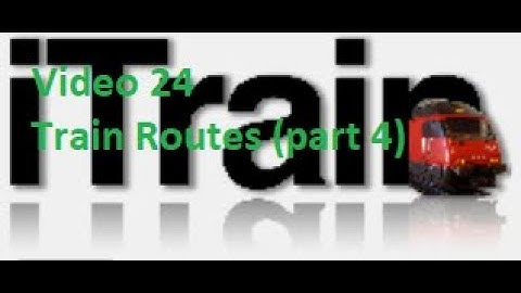 Video 26: Using iTrain Tutorial Series - Train Routes (part 4)