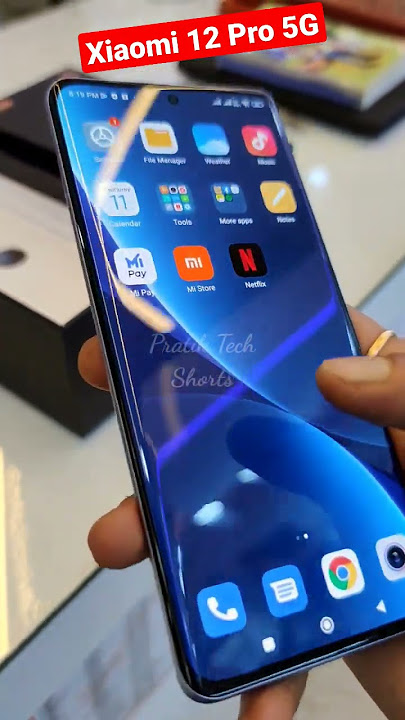 Xiaomi 12 Pro 5G Unboxing #shorts