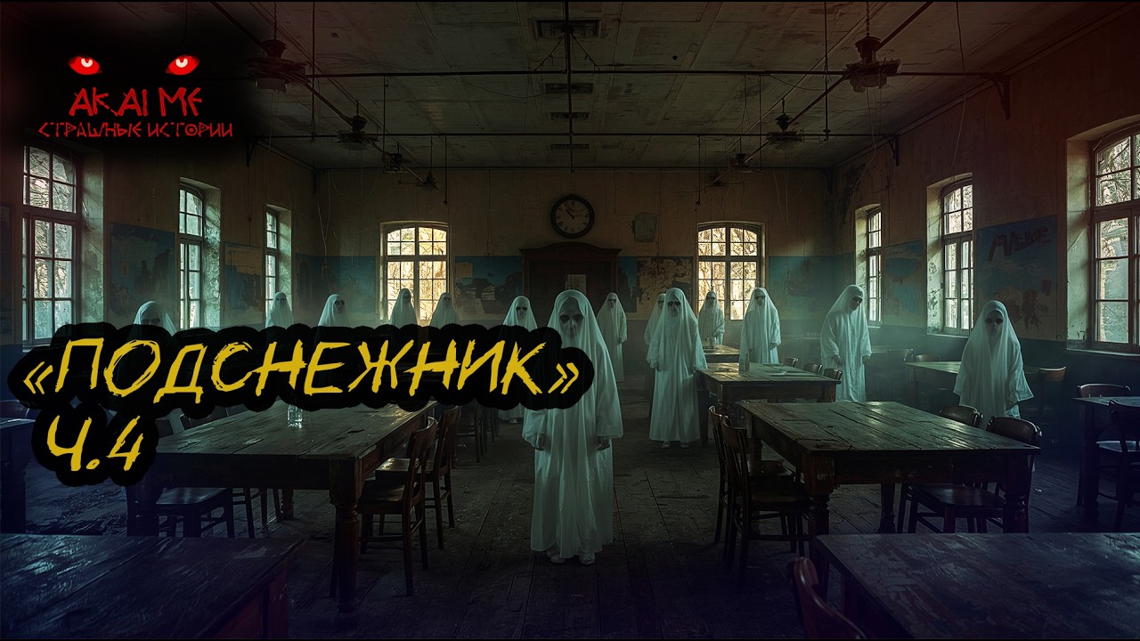 Подснежник ч.4! Страшные истории на ночь. Страшилки на ночь