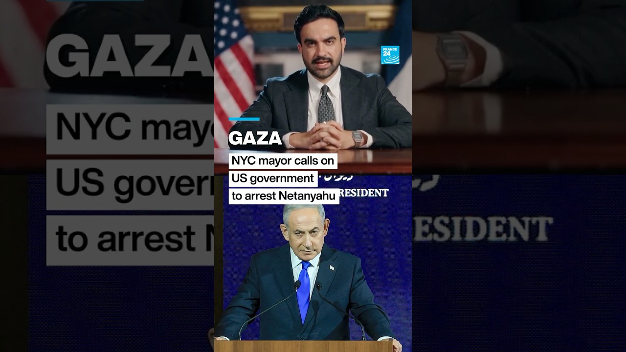 #Gaza: #Mamdani urges government to arrest #Netanyahu if he visits #US • FRANCE 24 English