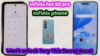 infinix hot 60 pro phone lock reset / hot 60 pro unlock without pc / infinix hot60 pro foctory reset