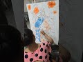 Radha krishn painting #workinprogress #art #oilpaintingoncanvas #viralvideo #shorts #seema