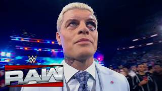 Cody Rhodes Entrance: WWE Raw, April 20, 2026