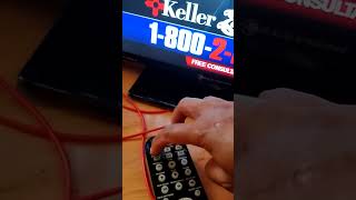 How to connect universal remote control RCA RCR6473 to the TV