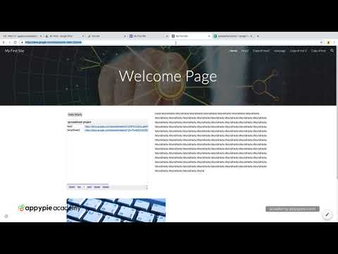 Add Google Script Web App: Lesson 09
