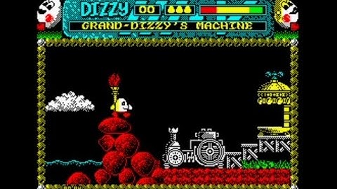 Dizzy 3½ - Into Magicland (1991 /128k AY Music ver.) Walkthrough (+Info/ Instructions), ZX Spectrum