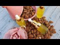كيف يستخرج زيت اللوز الحلو الطبيعي في المنزل بطريقة سهلة