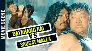 Dayahang Rai Vs Saugat Malla Nepali Movie Action Scene Loot 2