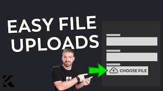 easily handle file uploads with no server using kwes forms