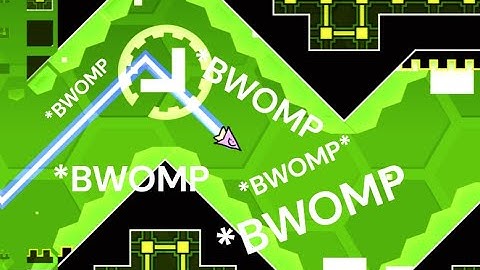 Blast Processing (But every click is a *BWOMP* sound) Geometry Dash