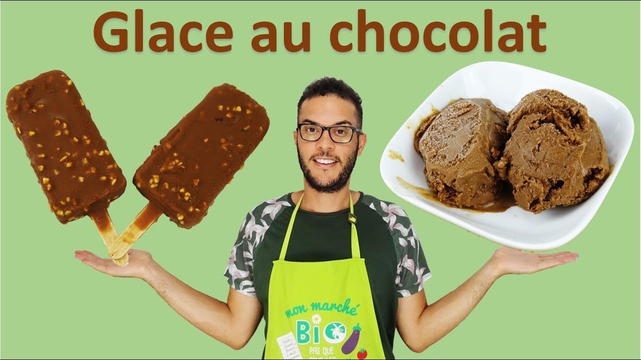 recette LA GLACE AU CHOCOLAT / Chocolate icecream recipe (EN subs ...