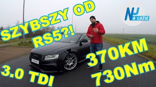 Audi A5 Coupe 3.0 Tdi - Fake Rs5 Kle Kle Łutututu 370Km I 730Nm Test