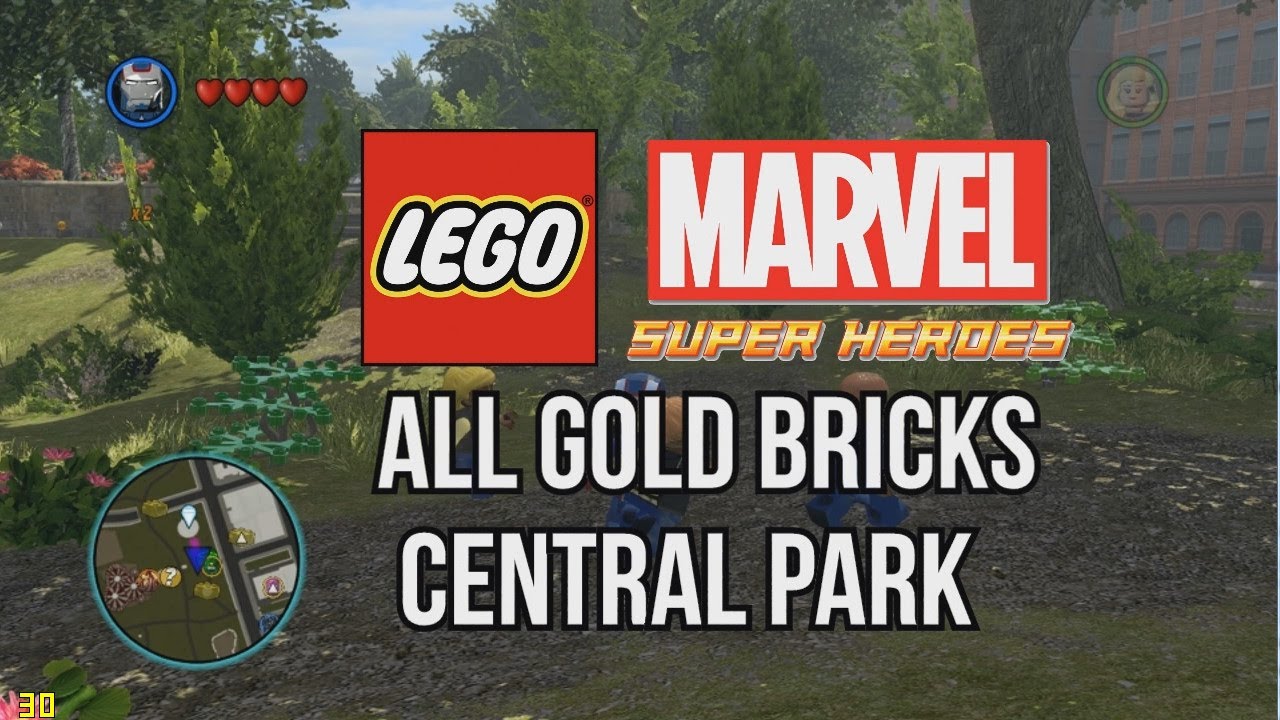 LEGO: Marvel Super Heroes - Unlocking Gold Bricks - Part 1 (FREE ROAM) 