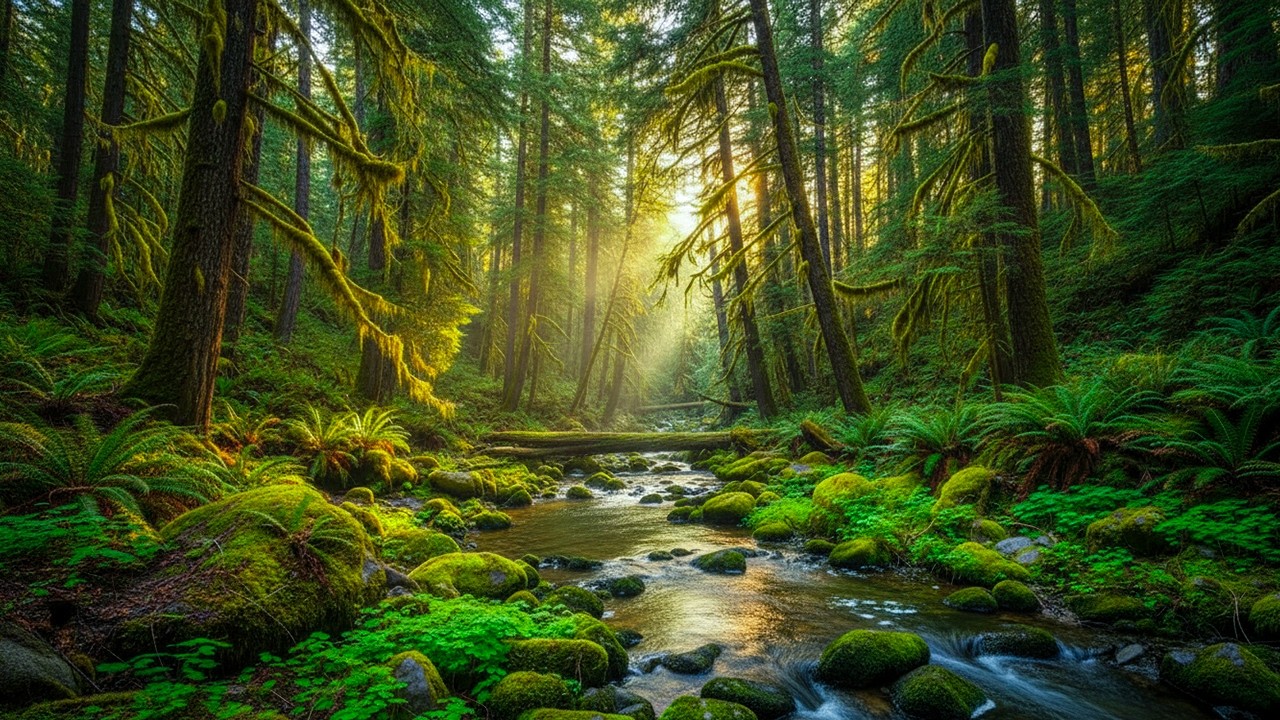 Relaxing Forest Sounds, Amazing Stream Sounds, Birds Chirping, Nature ...