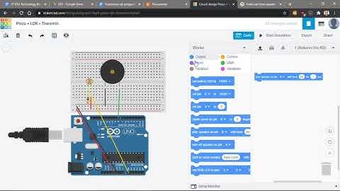06 TinkerCAD Circuit Theremin