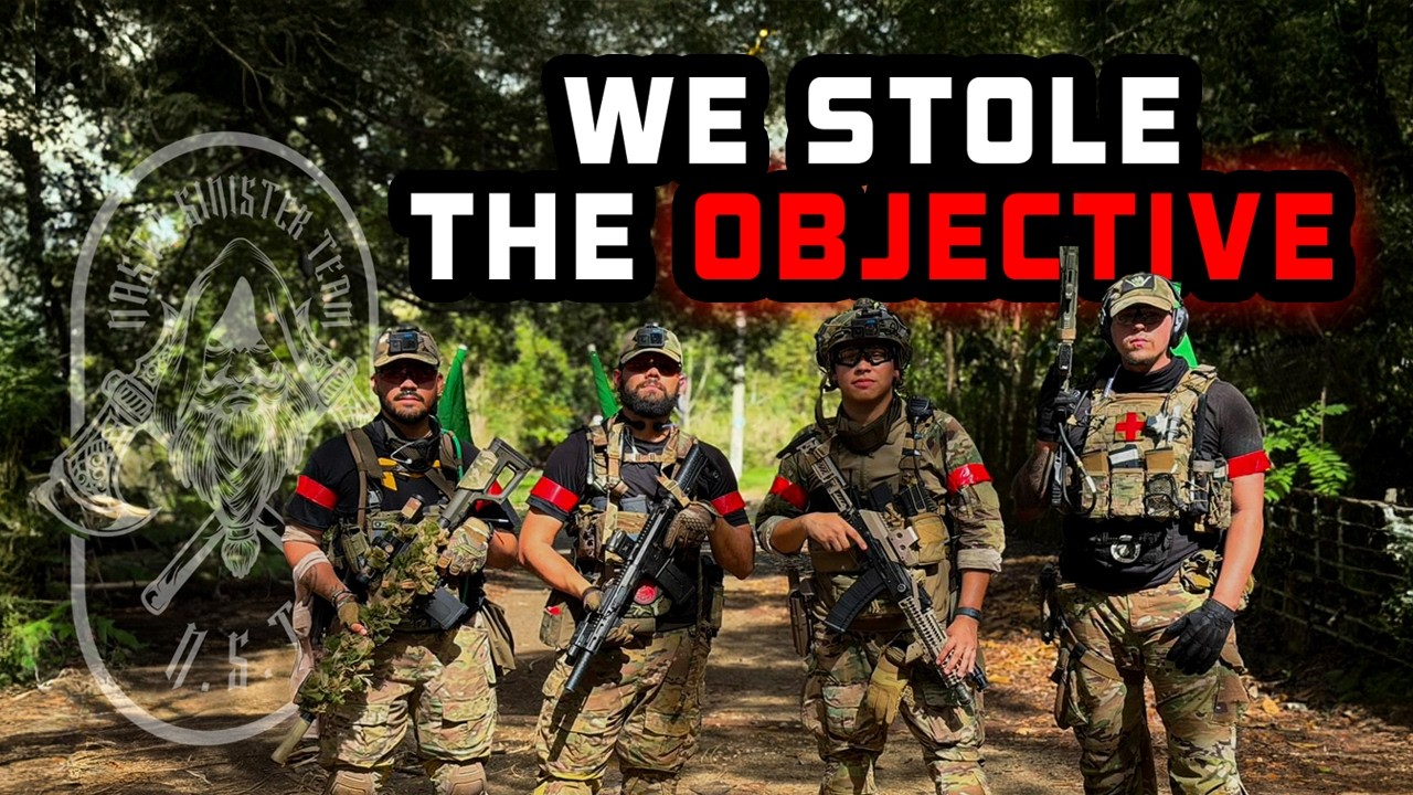 Last-Second Objective Capture… and Total Victory | Airsoft Operation