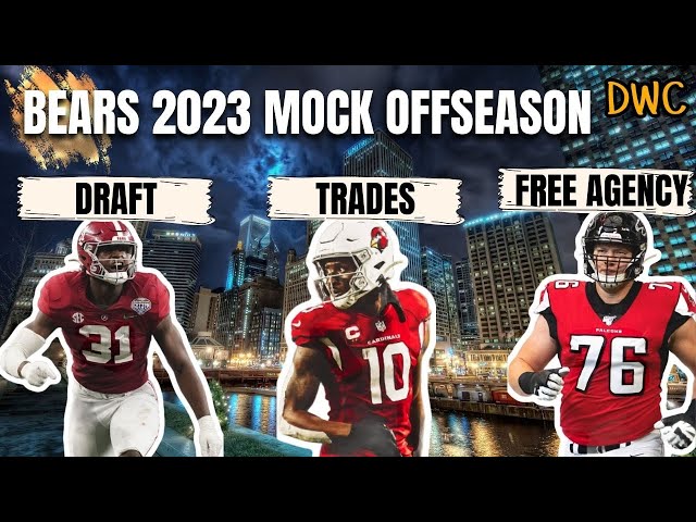 chicago bears mock 2023 offseason