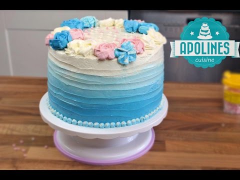 Ombre Cake - ტორტი ომბრეს ეფექტით