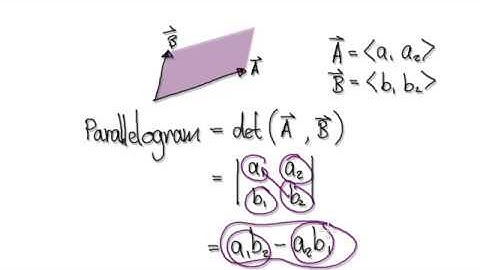 Video 2899 - Vector determinant in 3D space