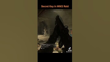 MW2 Raid Desk that requires a key.... wtf is it?!