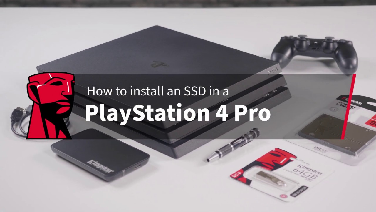 hvis lidenskabelig beslag How to Install an SSD in a Playstation 4 Pro? - YouTube