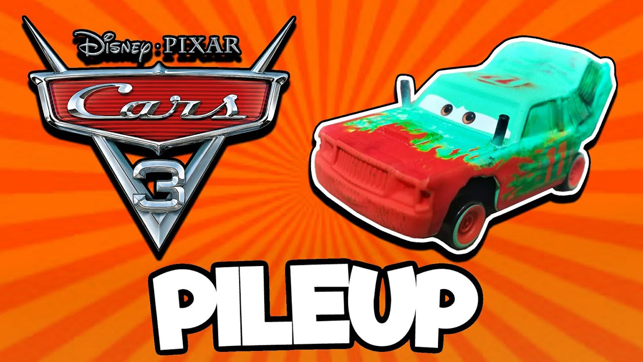 Pileup 11 カーズ ミニカー Disney Pixar Cars 3 Diecast Review: Pileup (Demolition Derby #11