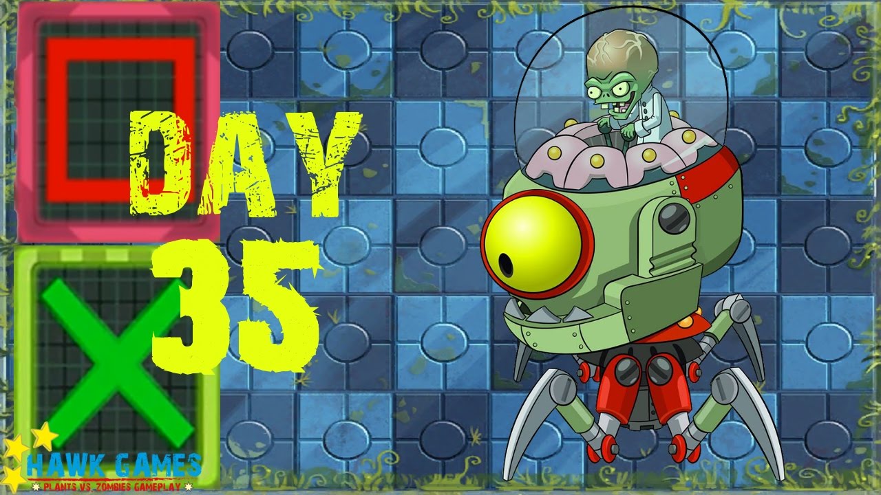 Plants vs Zombies 2 - Far Future - Day 35 BOSS [Zombot Tomorrow-tron 2.0]  No Premium - YouTube