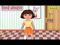 Dora Foot Doctor! Game Walkthrough Review #games #doctor #gameplay #gamewalkthrough #funny