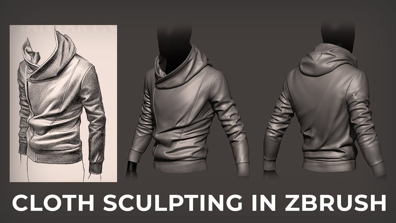 zbrush cloth sculpting tutorial