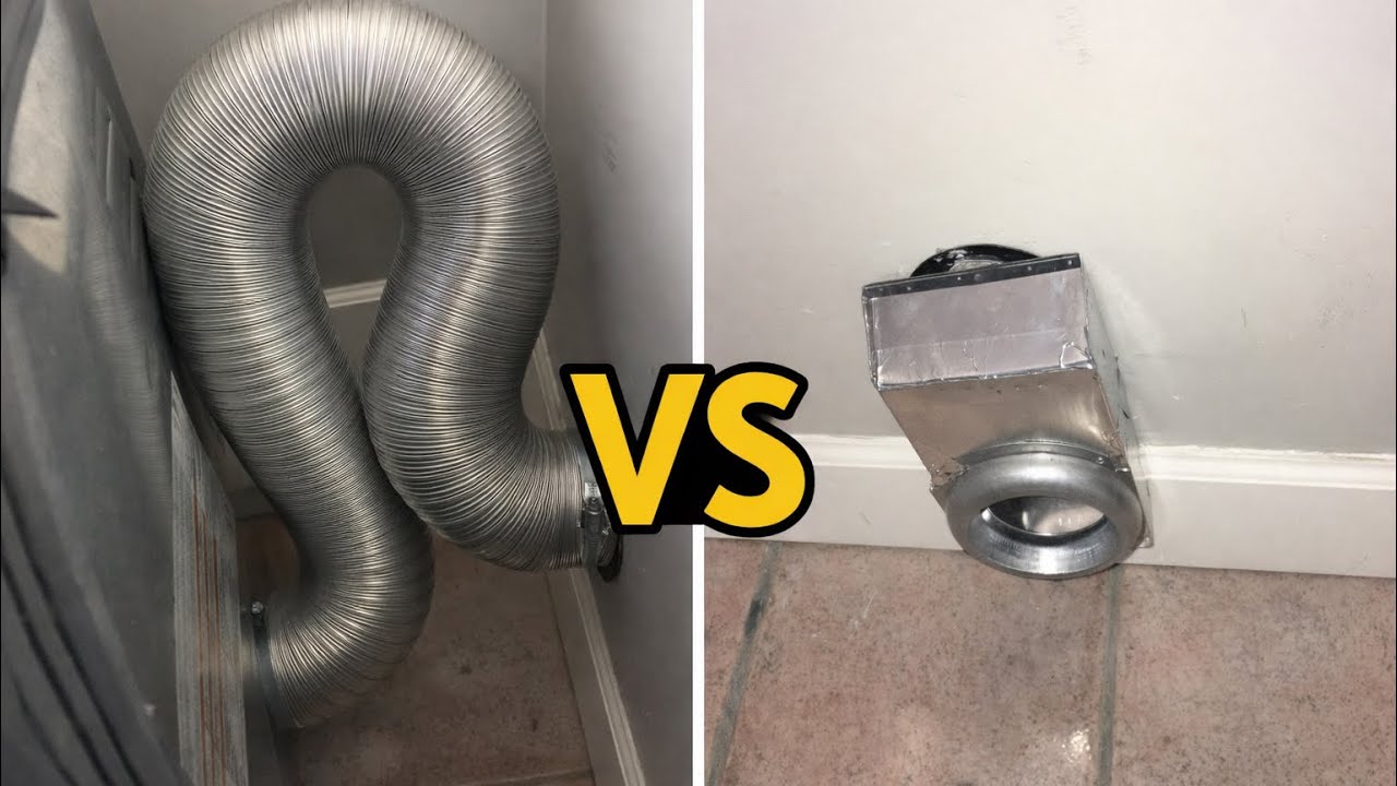 Adjusting a Dryer Vent Periscope! NO NEED TO BUY ANOTHER! #almetaldryervent Telescoping DRYER VENT!