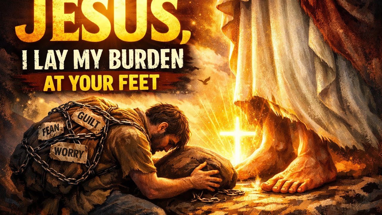 Jesus, I Lay My Burdens at Your Feet – A Prayer of Surrender