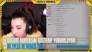 Pqueen - Doğum Haritasını Gösterip Yorumluyor