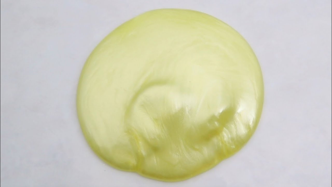 スライム ホウ砂なしでスライムを作ってみた 目薬スライム Youtube