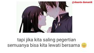 Story wa baper // cinta beda agama.