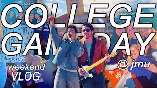 THE JONAS BROTHERS CAME TO MY SCHOOL | jmu weekend vlog