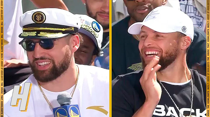 Steph Curry & Klay Thompson Speech at The Warriors 2022 Championship Parade - DayDayNews