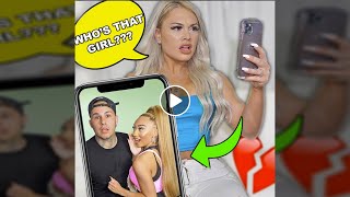 FaceTiming My Fiance With Another Girl In The Background!! prank