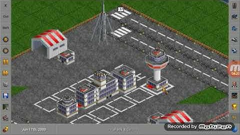OpenTTD Urban Scenario: Airplanes