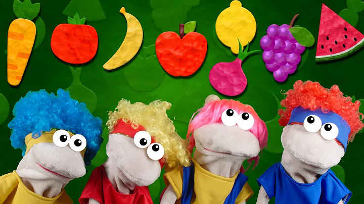 Yummy Fruits & Vegetables with Puppets! | D Billions Kids Songs - DayDayNews