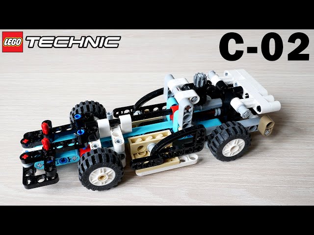 ザグリード C-MODEL for LEGO Technic 42133 set: Racing car with adaptive